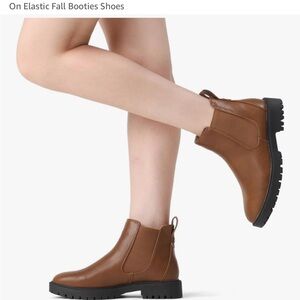Brown Ankle Booties